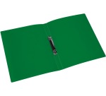 Q-CONNECT classeur à anneaux, PP, 2 anneaux, 16 mm,  vert transparent