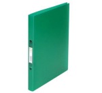 Q-CONNECT classeur à anneaux, PP, 2 anneaux, 16 mm,  vert transparent
