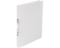 Q-CONNECT classeur à anneaux, PP, 2 anneaux, 16 mm, transparent