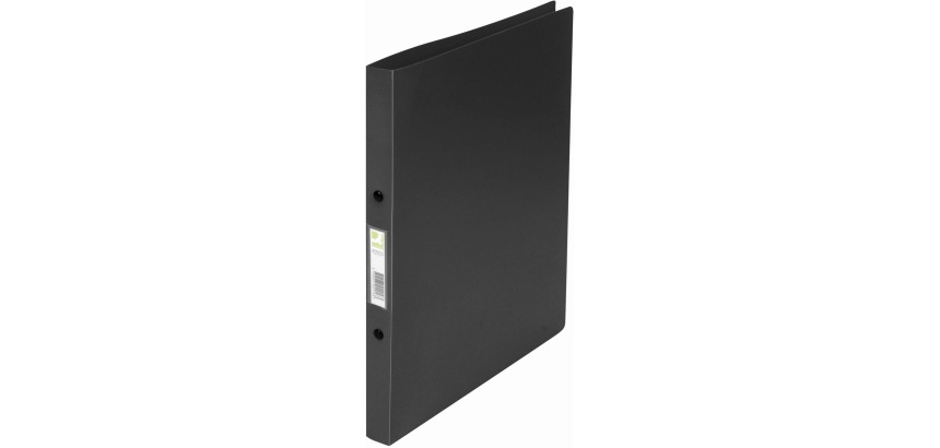 Q-CONNECT ring binder, PP, 2 rings, 16 mm, black