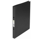 Q-CONNECT ring binder, PP, 2 rings, 16 mm, black