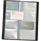 Q-CONNECT visitekaartenmap, Ft 11 x 26 cm, voor 160 kaarten, zwart