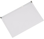Q-CONNECT document pouch Zip bag for A5 size