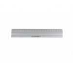 Q-CONNECT meetlat, aluminium, 20 cm, in ophangetui