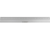 Q-CONNECT latte, aluminium, 30 cm, sous sachet de protection brochable