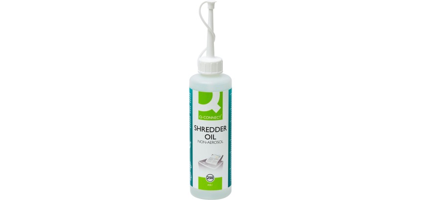 Q-CONNECT olie voor papiervernietigers, flacon van 250 ml