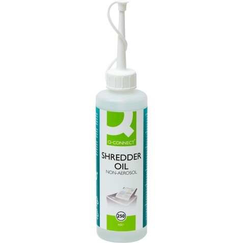 Q-CONNECT huile pour destructeurs de documents, flacon de 250 ml