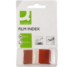 Q-CONNECT index, ft 25 x 45 mm, 50 tabs, red