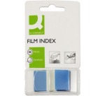 Q-CONNECT index, ft 25 x 45 mm, 50 tabs, blue