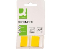 De_banderitas separadoras q-connect amarillas dispensador de 50 unidades