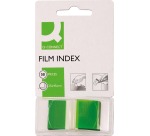Q-CONNECT index, ft 25 x 45 mm, 50 tabs, green