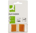 Q-CONNECT index, ft 25 x 45 mm, 50 tabs, orange