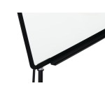 Q-CONNECT Flipchart, 70 x 100 cm, aus Stahl, nicht magnetisch, mit Dreibeinständer
