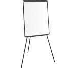 Q-CONNECT Flipchart, 70 x 100 cm, aus Stahl, nicht magnetisch, mit Dreibeinständer