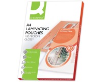 Q-CONNECT lamineeretui, A4, 2 x 100 micron, 100 stuks