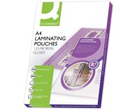 Q-CONNECT pochettes de plastification A4 250 microns (2 x 125 microns) 100 pièces