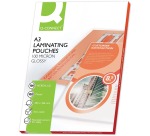 Q-CONNECT lamination pouches, A3, 2 x 100 microns, 100 pieces