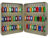 Q-CONNECT sleutelkast voor 54 sleutelhangers grijs