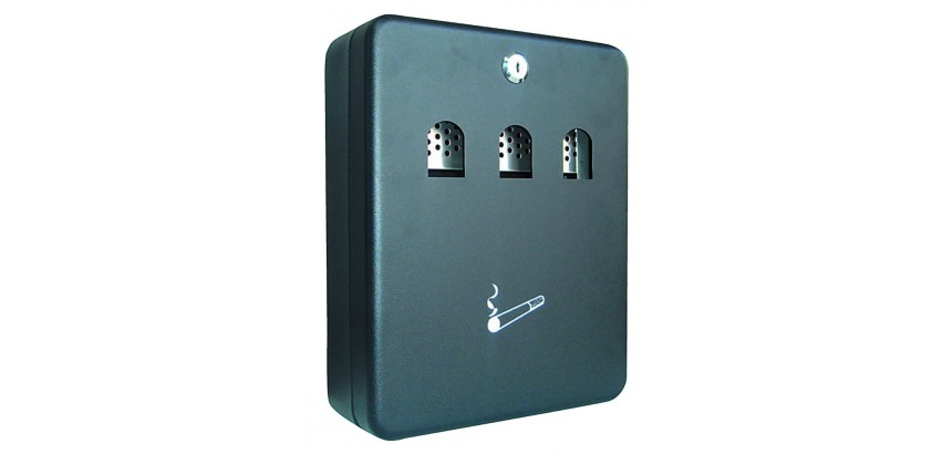 Q-CONNECT wall ashtray, 3 liters, black