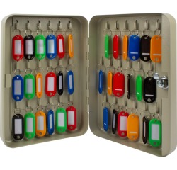 Q-CONNECT sleutelkast voor 36 sleutelhangers grijs