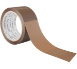 Q-CONNECT ruban d'emballage silencieux, ft 50 x 66 m, brun, paquet de 6 rouleaux