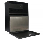 Q-CONNECT wall-mounted ashtray, 7 liters, black