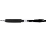 Q-CONNECT pen, with grip, medium point, black