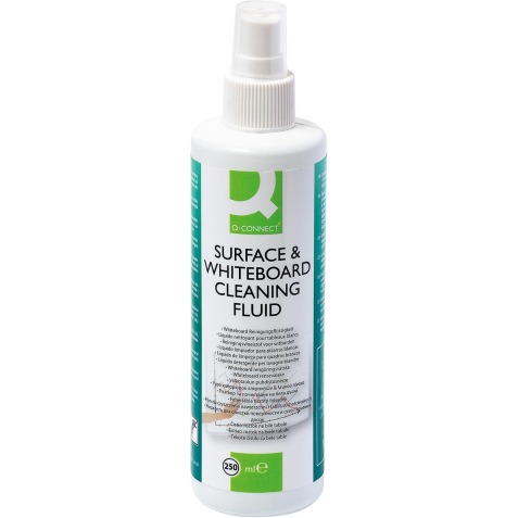 Q-CONNECT reinigingsspray voor whiteboards, 250 ml