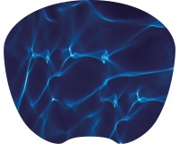 Q-CONNECT tapis de souris antidérapant bleu