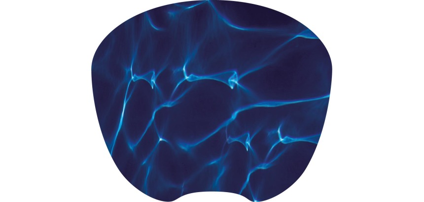 Q-CONNECT tapis de souris antidérapant bleu