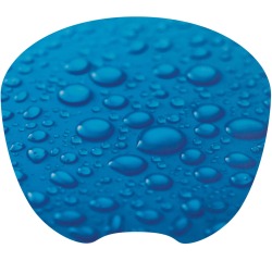 Q-CONNECT tapis de souris antidérapant bleu