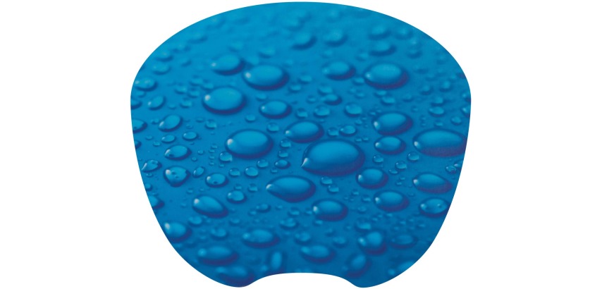 Q-CONNECT tapis de souris antidérapant bleu