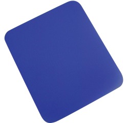 Q-CONNECT muismat, economy, ft 22 x 33 cm , blauw