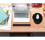Q-CONNECT keyboard wrist rest, black/grey