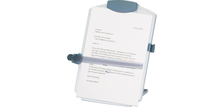 Q-CONNECT document holder, for A4 size