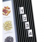 Q-CONNECT tabs pour système de présentation 25 mm couleurs assorties 10 pièces