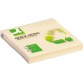 Q-CONNECT Quick Notes Recycled, ft 76 x 76 mm, 100 vel, geel