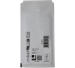 Q-CONNECT enveloppes à bulles d'air, blanc, 1-A, 120 x 175 mm, boîte de 200 pièces
