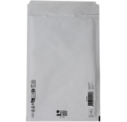 Q-CONNECT enveloppes à bulles d'air, blanc, 6-F, 240 x 350 mm, boîte de 100 pièces