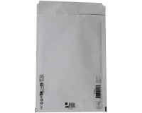 Q-CONNECT bubble envelopes, white, 7-G, 250 x 350 mm, box of 100 pieces