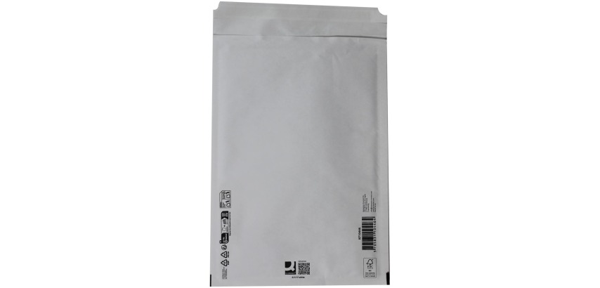 Q-CONNECT Luftpolstertaschen, weiß, 7-G, 250 x 350 mm, Box mit 100 Stück