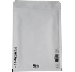 Q-CONNECT enveloppes à bulles d'air, blanc, 8-H, 290 x 370 mm, paquet de 10 pièces