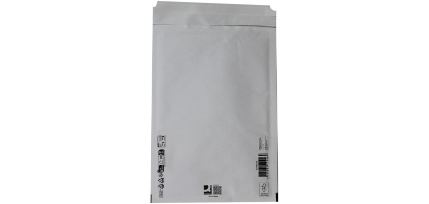 Q-CONNECT enveloppes à bulles d'air, blanc, 7-G, 250 x 350 mm, paquet de 10 pièces