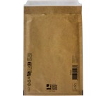 Q-CONNECT enveloppes à bulles d'air, brun, 4-D, 200 x 275 mm, boîte de 100 pièces