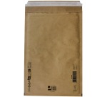 Q-CONNECT enveloppes à bulles d'air, brun, 6-F, 240 x 350 mm, boîte de 100 pièces