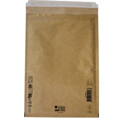 Q-CONNECT enveloppes à bulles d'air, brun, 7-G, 250 x 350 mm, boîte de 100 pièces