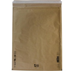 Q-CONNECT enveloppes à bulles d'air, brun, 10-K, 370 x 480 mm, boîte de 50 pièces