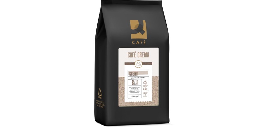 Q-CONNECT coffee beans Café Crema, 1 kg pack