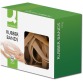 Q-CONNECT élastiques, largeur 9 mm, longueur 140 mm, no 78, boîte de 100 g