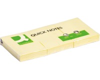 Bloc de notas adhesivas q-connect 38x51 mm - Bloc de 100 hojas